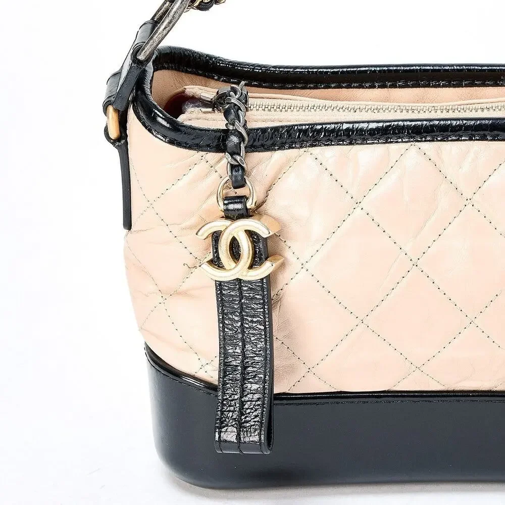 Chanel Gabriel Small 2017 Shoulder Bag Beige